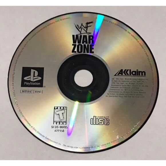 PS1: WWF War Zone, PlayStation - Picture 1 of 1